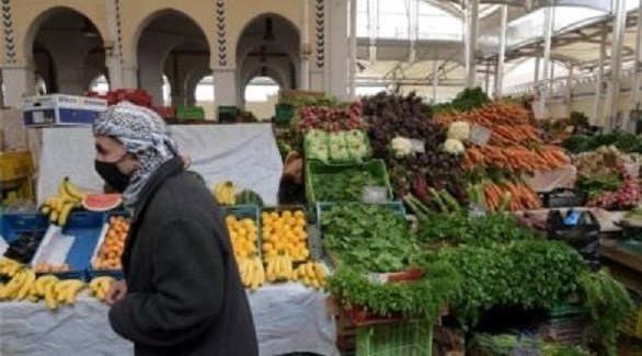 تونسي في سوق خضروات (أرشيف)