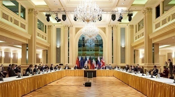 إحدى جلسات التفاوض على الاتفاق النووي الإيراني.(أرشيف)