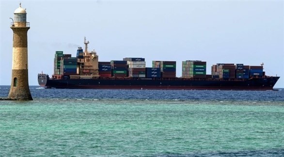 سفينة بضائع في ميناء بورتسودان (أرشيف)