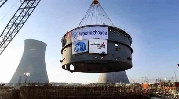 رافعة تنقل جزءاً من مفاعل نووي لشركة وستنغهاوس (أرشيف)