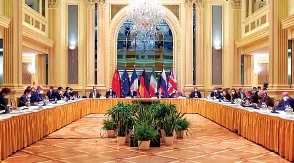 جانب من مفاوضات فيينا حول الاتفاق النووي الإيراني (أرشيف)