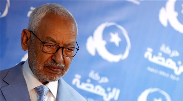 راشد الغنوشي زعيم حركة النهضة الإخوانية في تونس (أرشيف)