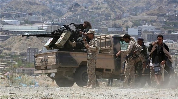 جنود في الجيش اليمني على جبهات القتال ضد الحوثيين (أرشيف)