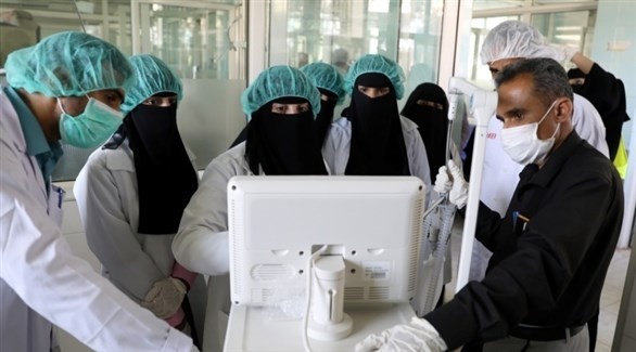 عاملون بأحد مستشفيات اليمن (أرشيف)