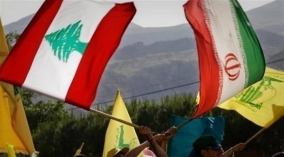 العلمان الإيراني واللبناني في فعالية لحزب الله (أرشيف)