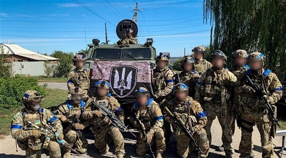 جنود من الجيش الأوكراني في ليمان شرق البلاد (أرشيف)