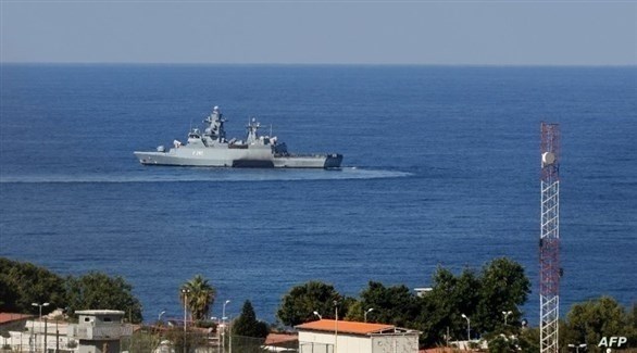 سفينة حربية قبالة شواطئ لبنان (أرشيف)