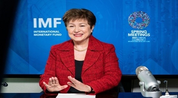 مديرة صندوق النقد الدولي كريستينا جيورجيفا (أرشيف)