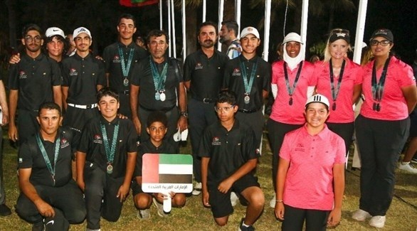 الإمارات تحصد 3 ميداليات في البطولة العربية للغولف