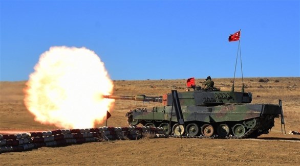 مدفعية الجيش التركي تقصف أهدافاً شمال سوريا (أرشيف)