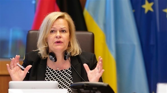 وزيرة الداخلية الألمانية نانسي فيزر (أرشيف)