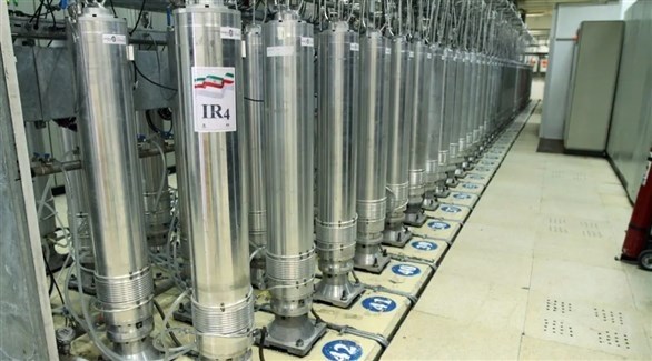 أجهزة طرد مركزي في منشأة نووية إيرانية (أرشيف)
