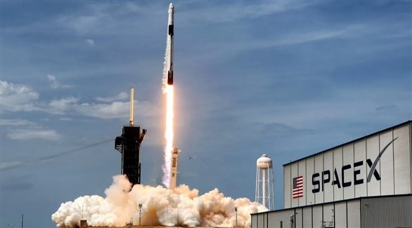 إطلاق صاروخ لشركة سبيس إكس لايلون ماسك إلى الفضاء (أرشيف)