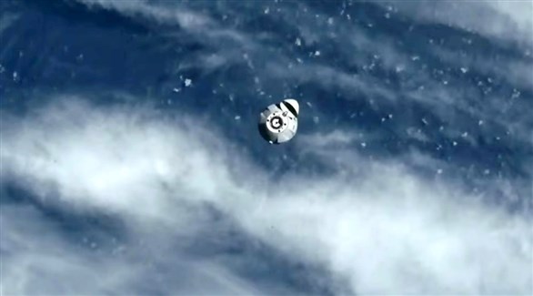مركبة شحن لسبيس إكس تلتحم بمحطة الفضاء الدولية فوق المحيط الهادي