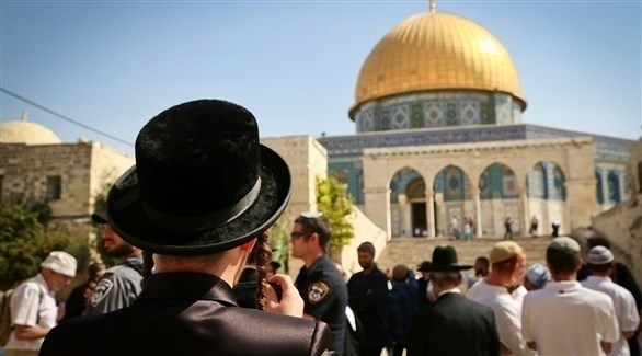 يهود في حرم المسجد الأقصى (أرشيف)