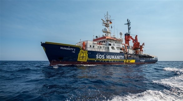 سفينة إنقاذ لمنظمة اس او اس هيومانيتي (أرشيف)