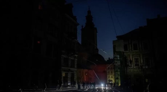 انقطاع الكهرباء عن العاصمة الأوكرانية كييف (أرشيف)