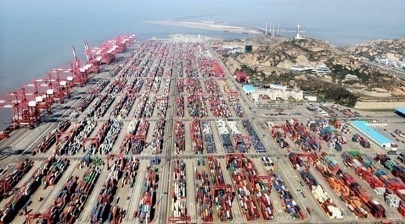 ميناء شنغهاي التجاري في الصين (أرشيف)