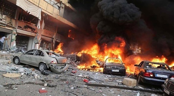 انفجار سابق في حي الكرادة ببغداد (أرشيف)