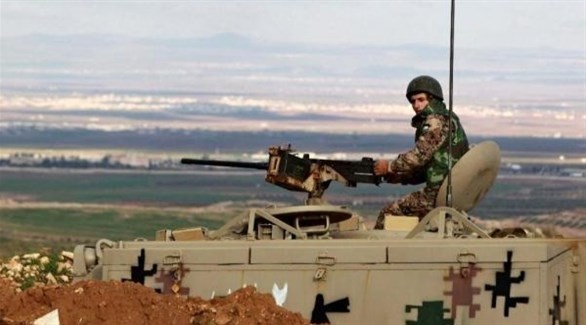 دورية لحرس الحدود الأردني على الحد الفاصل مع سوريا (أرشيف)