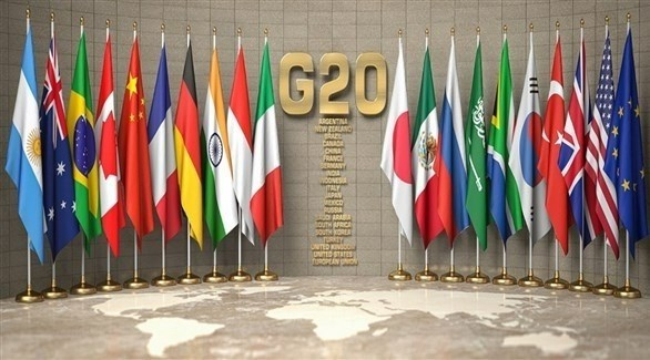 أعلام دول مجموعة العشرين (أرشيف)