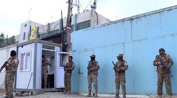 قوات الأشايس الكردية في محيط سجن غويران (المرصد)