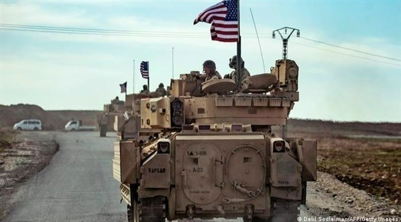 مدرعة أمريكية في دورية بشمال سوريا (أرشيف)