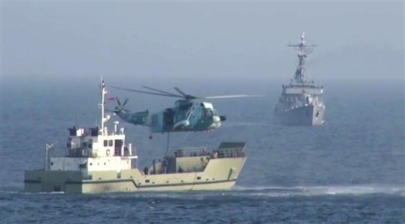 سفن روسية في بحر العرب (سبوتنيك)