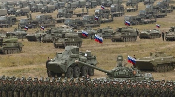 حشد عسكري روسي على حدود أوكرانيا (أرشيف)