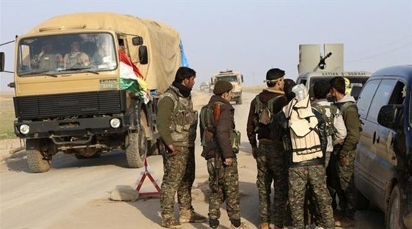 مسلحون من القوات الكردية في الحسكة السورية  (أرشيف)