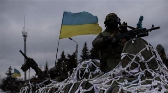 جندي من الجيش الأوكراني شرق البلاد (أرشيف)
