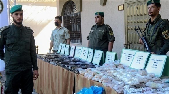 ضبط مُخدرات في قطاع غزة. (أرشيف)
