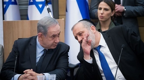 زعيم حزب شاس أرييه درعي ورئيس الوزراء الإسرائيلي المكلف بنيامين نتانياهو (أرشيف)