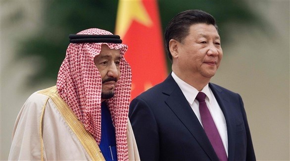 الملك سلمان بن عبد العزيز والرئيس الصيني (أرشيف)