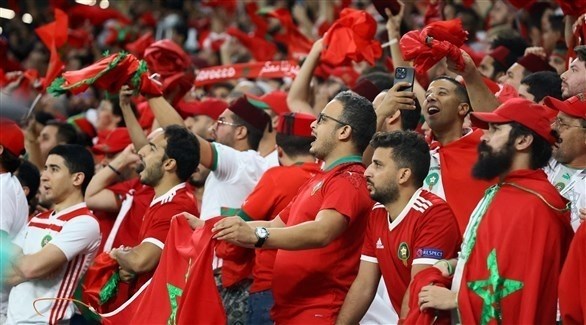 جماهير منتخب المغرب (رويترز)