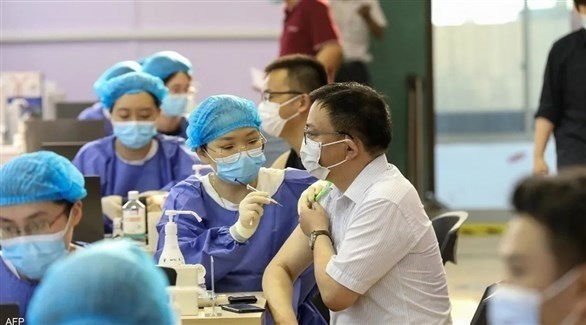 أحد مراكز التطعيم ضد فيروس كورونا في الصين (أرشيف)