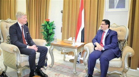 وزير الخارجية اليمني والمبعوث الأممي لليمن (أرشيف)