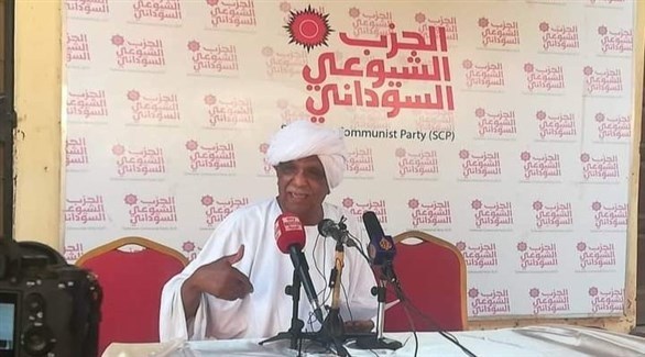 زعيم الحزب الشيوعي السوداني محمد مختار الخطيب (أرشيف)