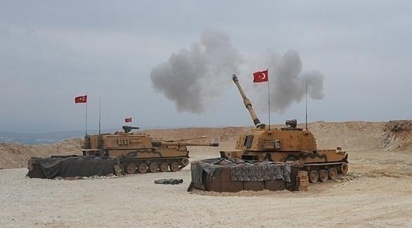 مدفعية الجيش التركي تقصف داخل سوريا(أرشيف)