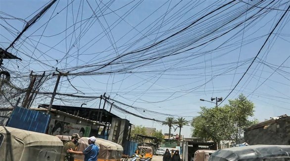 خطوط كهرباء في العراق (أرشيف)
