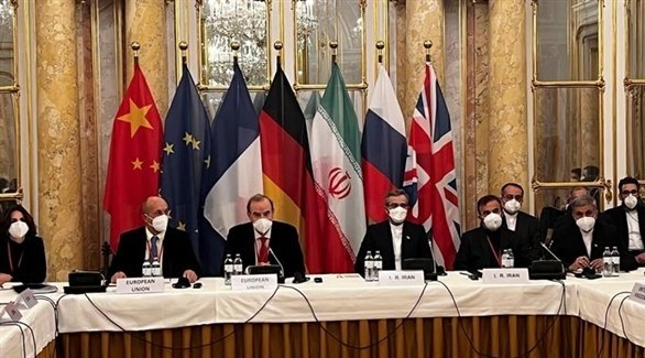 جانب من مباحثات إحياء الاتفاق النووي مع إيران (أرشيف)