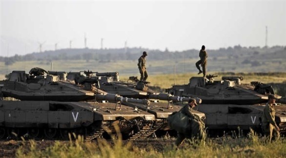 جنود من الجيش الإسرائيلي خلال إجراء مناورات (أ ف ب)