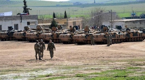 قوات تركية في  معكسر زيلكان للقوات التركية في بعشيقة (أرشيف)