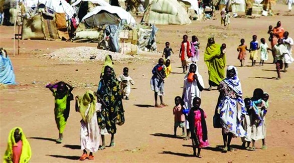 نازحون من دارفور في السودان (أرشيف)