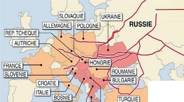 أهم الدول الأوروبية المعتمدة على أنابيب الغاز الروسي (أرشيف)