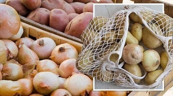 لهذا السبب لا تخزني البطاطس بجانب التفاح أو البصل