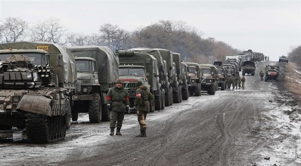 القوات الروسية تعبر إلى أوكرانيا (أرشيف)