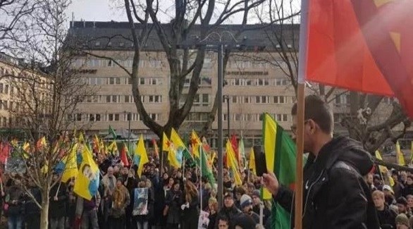 مؤيدون لحزب العمال الكردستاني في السويد (أرشيف)