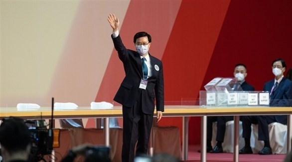 الرئيس التنفيذي الجديد لهونغ كونغ جون لي (أرشيف)