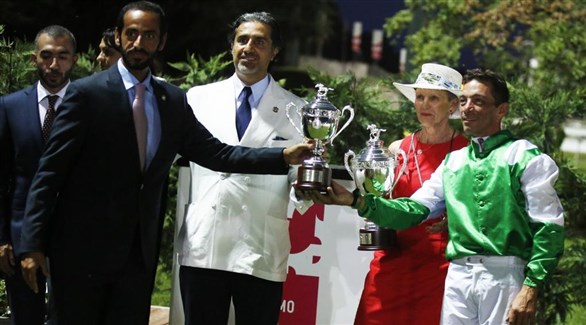"جارف" بطل كأس رئيس الإمارات للخيول العربية في إيطاليا